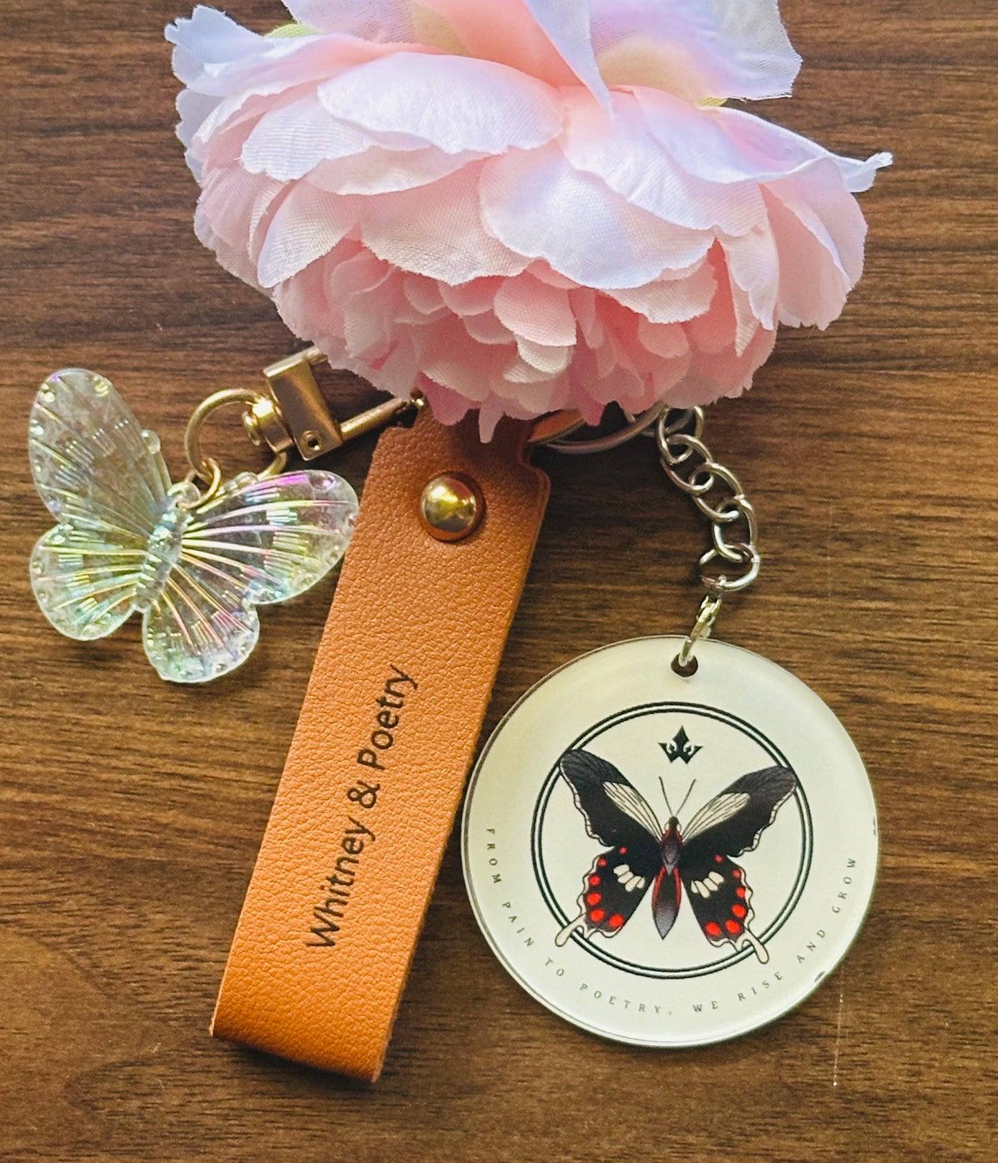 Whitney & Poetry Key Chains