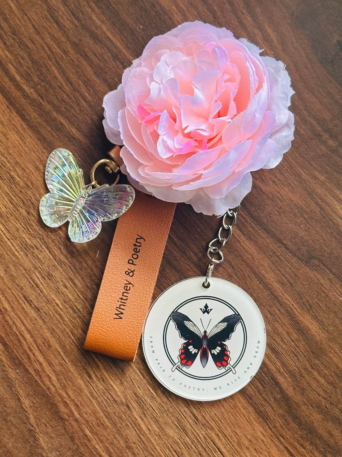 Whitney & Poetry Key Chains