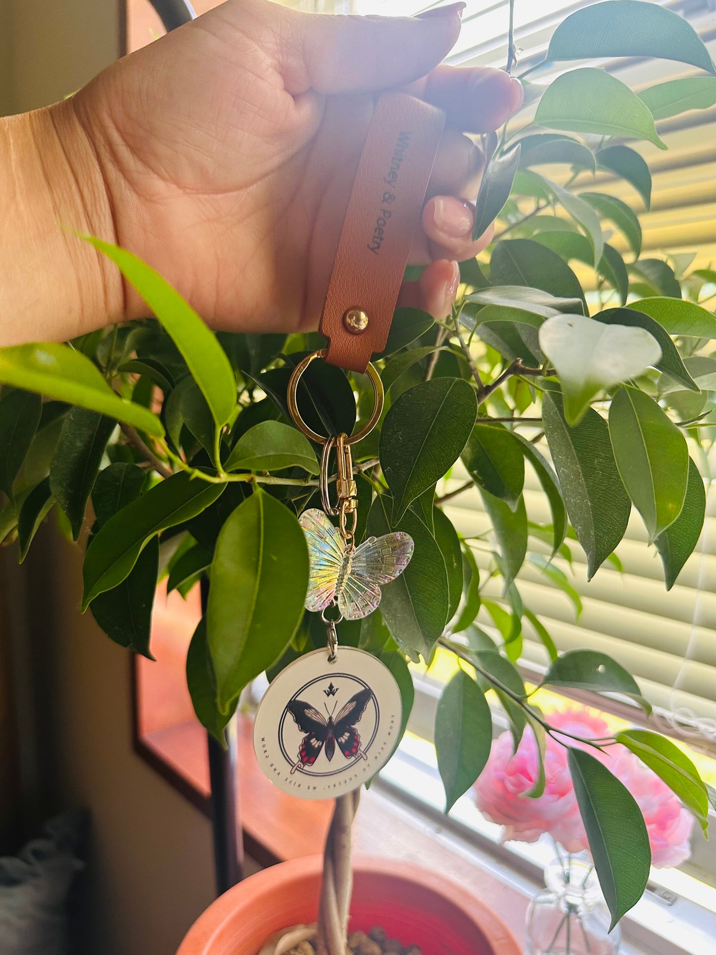 Whitney & Poetry Key Chains