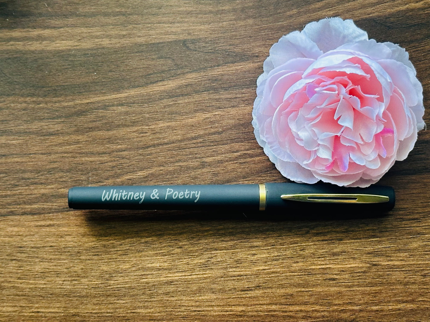 Whitney & Poetry Writer's Pen